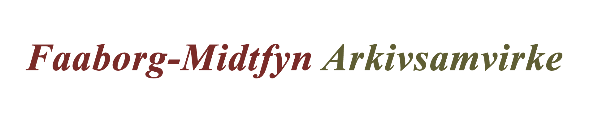 Faaborg-Midtfyn Arkivsamvirke Logo